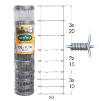 Malla Anudada Agrofence Galvanizada