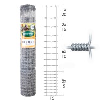Malla Anudada Agrofence Galvanizada