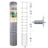 Malla Anudada Agrofence Galvanizada