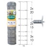 Malla Anudada Agrofence Galvanized - Basic