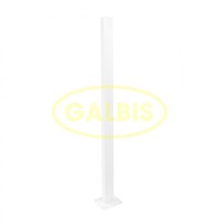 Position for Folded Rigid Panel
 With base plate-Yes Thickness-1,5 mm Height. (cm)-1,05 m Dimensions-60x40 mm Finishing-Lacquered White RAL 9010
