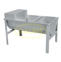 Galvanized cow drinker with...