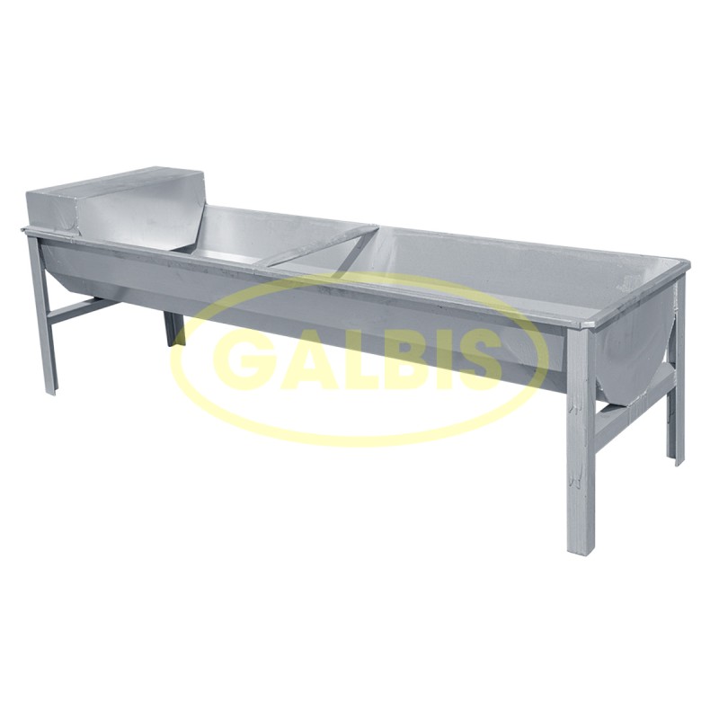 Galvanized cow drinker with Boya