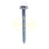 Pack 25 Unidades Tirafondo Din-571 08x60