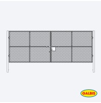 Porte tournante simple